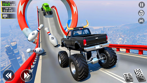 Mega Ramp Monster Truck Stunts Bildschirmfoto 5