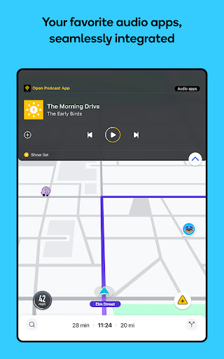 Waze Navigation und Verkehr Bildschirmfoto 16