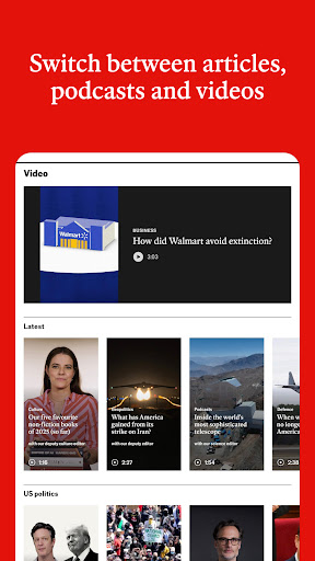 The Economist - News, Podcasts Bildschirmfoto 13