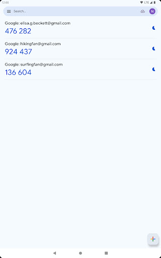 Google Authenticator Bildschirmfoto 18