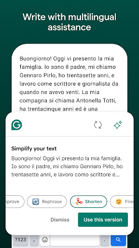 Grammarly-AI Writing Assistant Bildschirmfoto 6