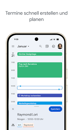 Google Kalender Bildschirmfoto 12
