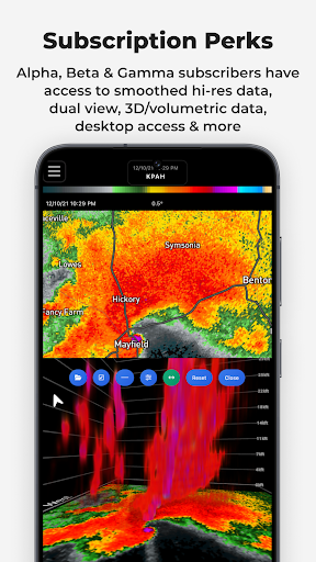 RadarOmega: Doppler Radar App Bildschirmfoto 10