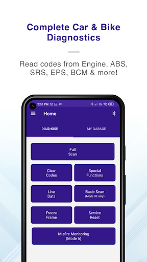 GaragePro Auto-OBD2-Scanner Bildschirmfoto 2