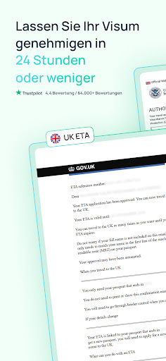 iVisa: Online-Reisevisa Bildschirmfoto 6