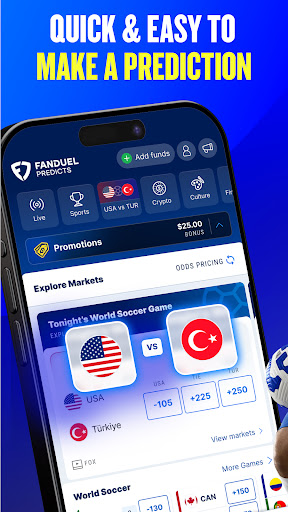 FanDuel Prediction Markets Bildschirmfoto 6
