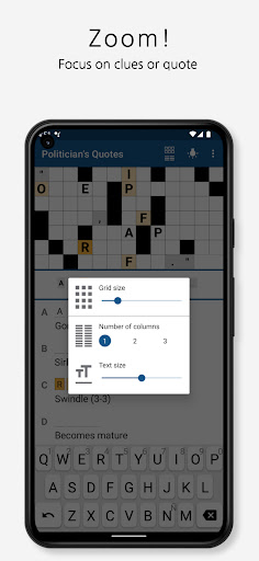 Acrostic Crossword Puzzles Bildschirmfoto 6
