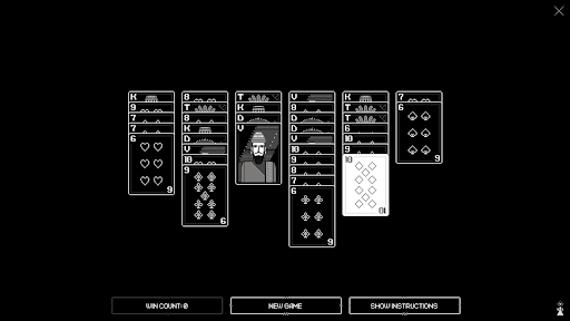 Zachtronics Solitaire Bildschirmfoto 1