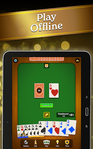 Gin Rummy Classic Bildschirmfoto 5