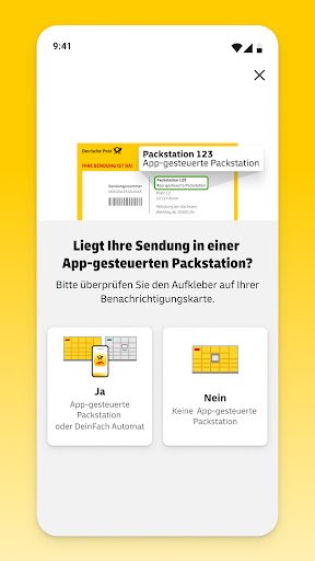 Post & DHL Bildschirmfoto 3