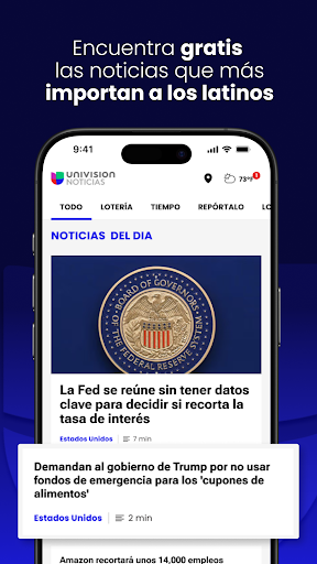 Univision Noticias Bildschirmfoto 2