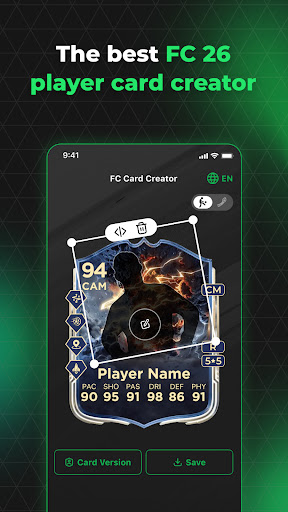 FUT 26 Card Creator Bildschirmfoto 5