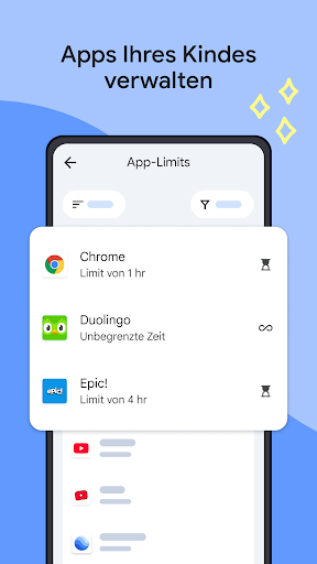 Google Family Link Bildschirmfoto 1