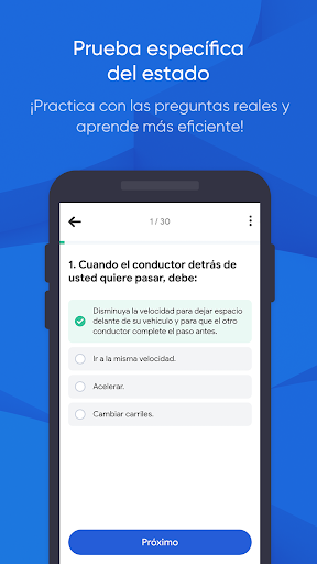 DMV Prueba de Práctica 2026 Bildschirmfoto 2