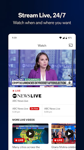 ABC News: Breaking News Live Bildschirmfoto 1