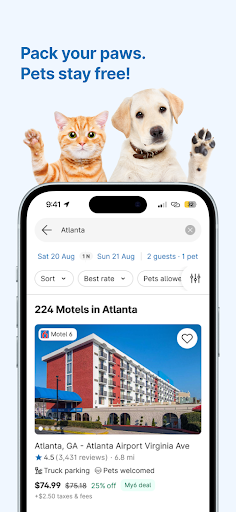 Motel 6: Book Hotels My6 Deals Bildschirmfoto 2