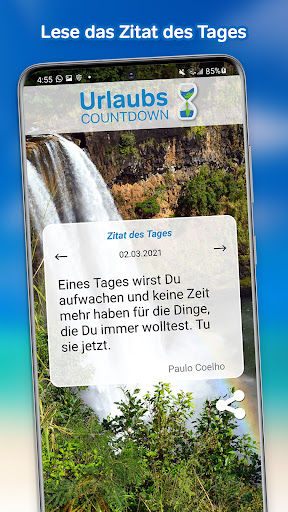 Urlaubs-Countdown Bildschirmfoto 6