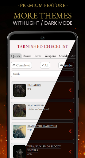 Tarnished Checklist Premium Bildschirmfoto 17