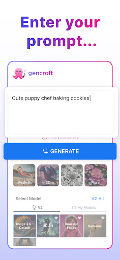 Gencraft - AI Art Generator Bildschirmfoto 2