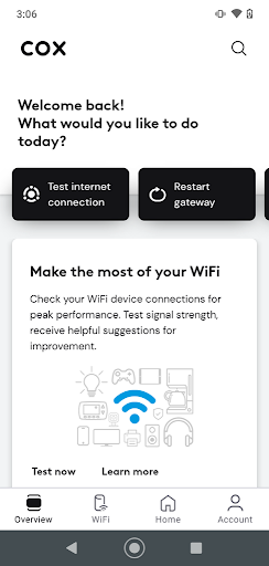 Cox Panoramic Wifi Bildschirmfoto 2