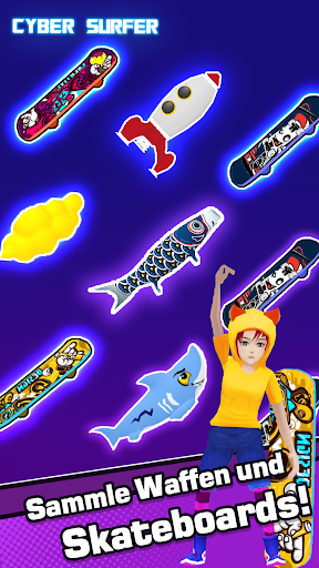 Cyber Surfer : Musik-Abenteuer Bildschirmfoto 6