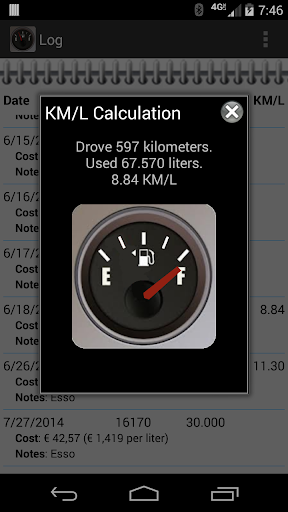 FillUp - Fuel Log Bildschirmfoto 7