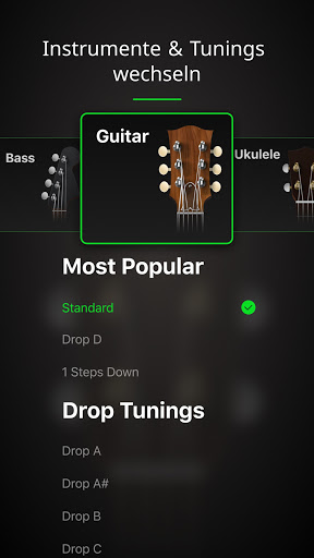 Guitar Tuner Pro: Music Tuning Bildschirmfoto 4