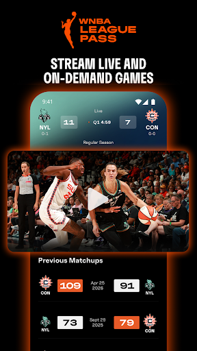 WNBA - Live Games & Scores Bildschirmfoto 13