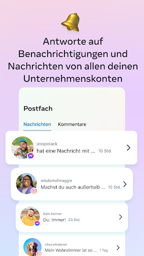 Meta Business Suite Bildschirmfoto 5