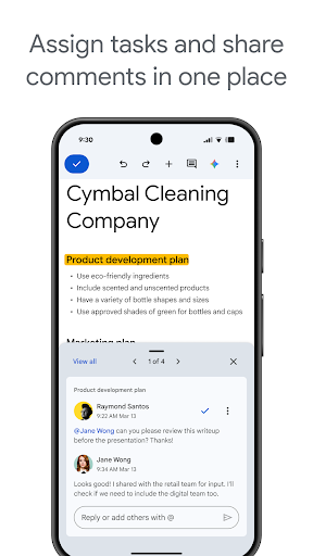 Google Docs Bildschirmfoto 1