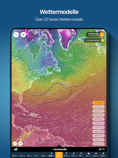 Ventusky: Wetterkarte & Radar Bildschirmfoto 15
