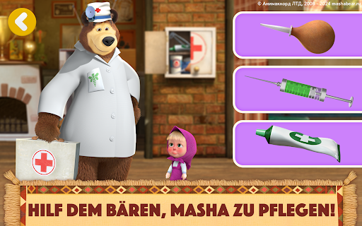 Mascha und der Bär: Tamagotchi Bildschirmfoto 3