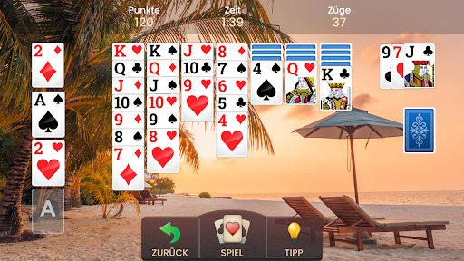 Solitaire - Karten-Klassiker Bildschirmfoto 8
