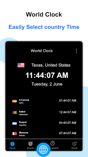 World Clock – World time clock Bildschirmfoto 2