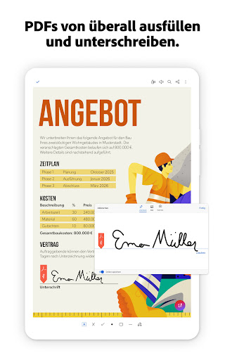 Adobe Acrobat Reader für PDF Bildschirmfoto 17