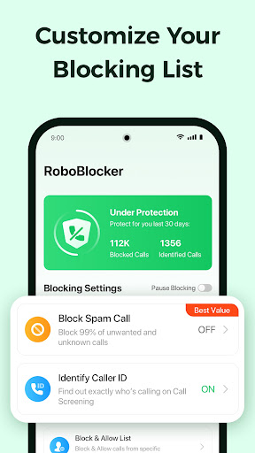 Spam Call Blocker for Android Bildschirmfoto 4