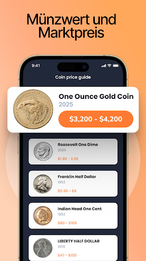 CoinIn - Münzwert erkennen Bildschirmfoto 1