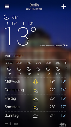 Yahoo Wetter Bildschirmfoto 8