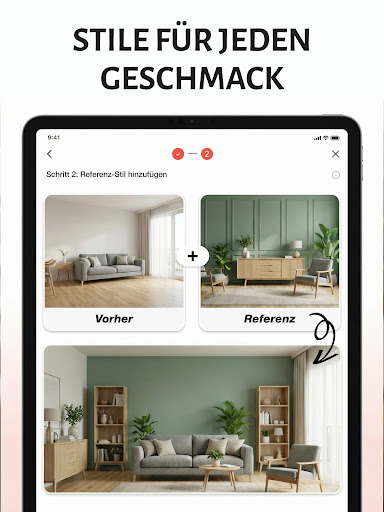 SnapHome: KI Innenarchitektur Bildschirmfoto 6