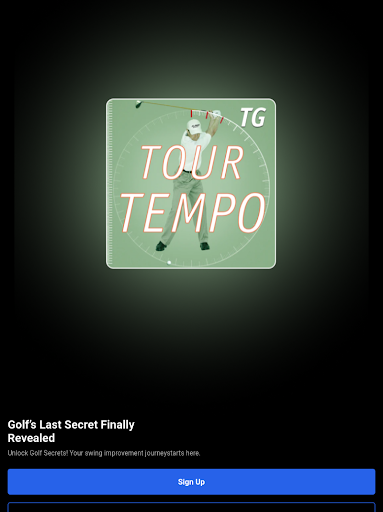 Tour Tempo Golf Total Game Bildschirmfoto 3
