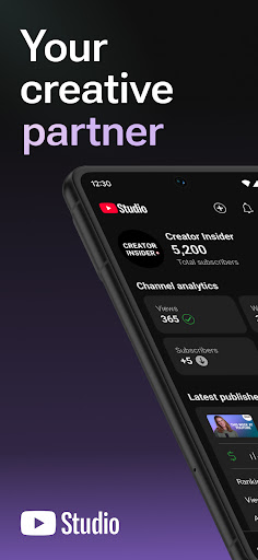 YouTube Studio Bildschirmfoto 3