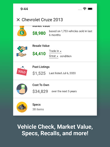 VIN Check Report for Used Cars Bildschirmfoto 11
