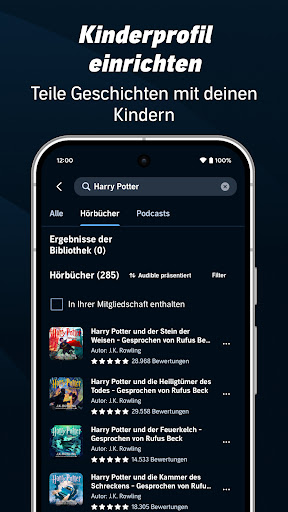Audible - Hörbücher & Podcasts Bildschirmfoto 2