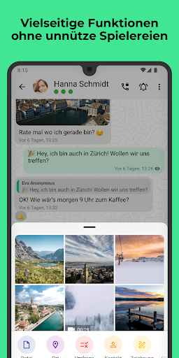 Threema. Der sichere Messenger Bildschirmfoto 8