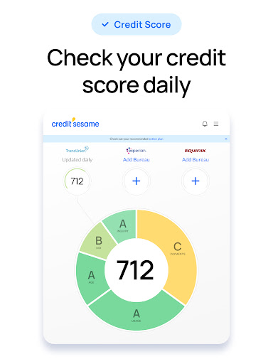 Credit Sesame: Grow your score Bildschirmfoto 3