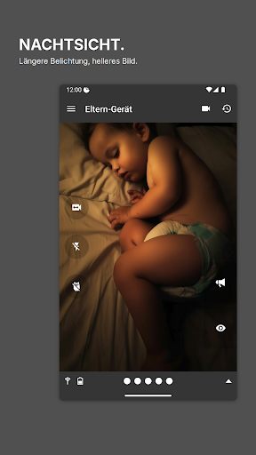 Dormi - Babyphone App Bildschirmfoto 3