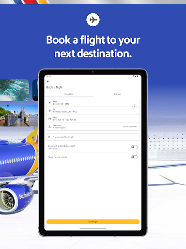 Southwest Airlines: Travel App Bildschirmfoto 8