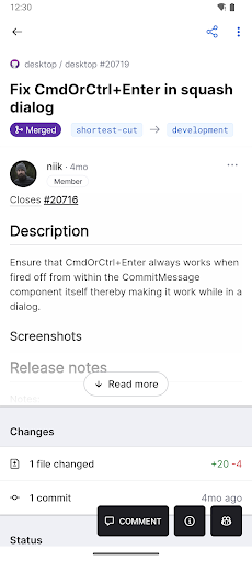 GitHub Bildschirmfoto 5