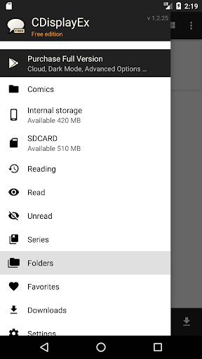 CDisplayEx Comic Reader Lite Bildschirmfoto 1