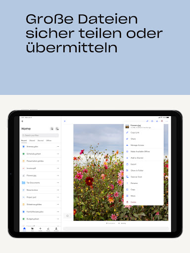 Dropbox: Cloud-Speicherplatz Bildschirmfoto 4